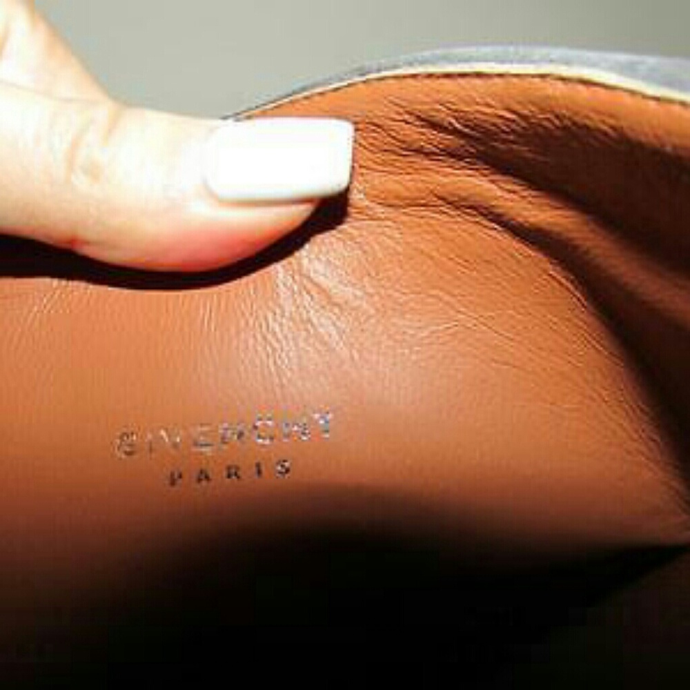 GIVENCHY Shark Lock Pant Leg Fold-Over Knee Boots - Picture 3 of 4